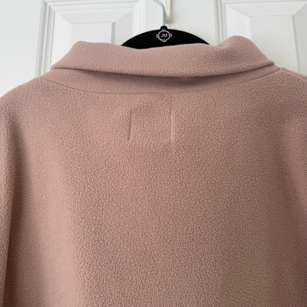 Dudley Stephens Blush Pink Fleece Pullover Women’s Top Cozy Chic Size XXL - Picture 5 of 11